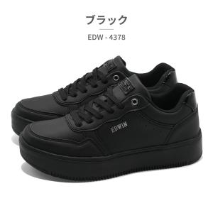 EDWIN スニーカー レディース EDW-4...の詳細画像1