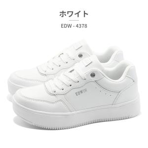 EDWIN スニーカー レディース EDW-4...の詳細画像3