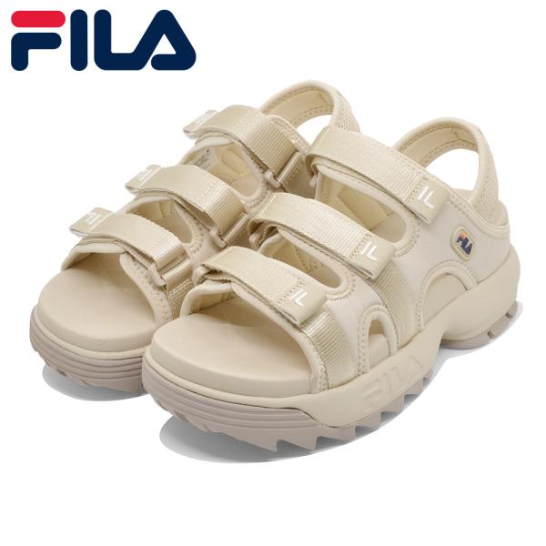 FILA サンダル レディース ディスラプターサンダル パフィー USS24036 922 フィラ ...