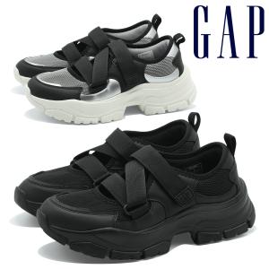 GAP スニーカー レディース GPL82613 ギャップ メッシュアッパー 厚底 サンダル