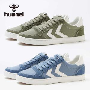 hummel ヒュンメル スニーカー 60％OFF メンズ レディース SLIMMER STADIL CANVAS LOW スリマー スタディール HM205900 6027 7487