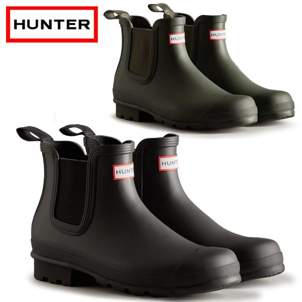 HUNTER レインシューズ メンズ オリジナル チェルシー MFS9116RMA MENS ORI...