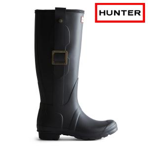 HUNTER レインシューズ レディース WFT2290RMA ハンター W ORI TALL EXAGGERATED BUCKLE BOOT 防水｜try-group