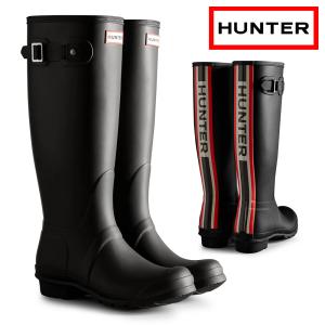 HUNTER レインシューズ レディース WFT2353RMA ハンター W ORI TALL HUNTER TRI COL LOGO BACK｜try-group