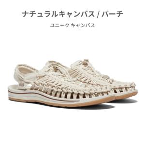 KEEN サンダル メンズ ユニーク キャンバ...の詳細画像1