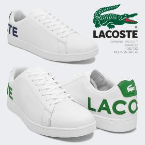 LACOSTE ラコステ  SMA0052 042/082  CARNABY EVO 120 7 US カーナビー エヴォ  メンズ スニーカー コートシューズ スポーツ テニス｜try-group