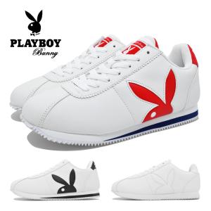 PLAYBOY Bunny レディース スニーカー プレイボーイ バニー 白スニーカー 白靴｜try-group
