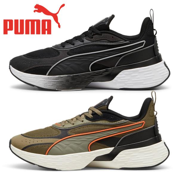 プーマ ランニング メンズ レディース ソフトライド スウェイ チェイス 310125 PUMA ロ...