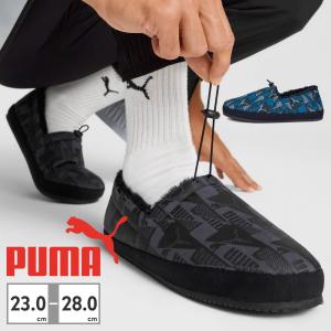 PUMA プーマ スリッポン メンズ レディース タフモック パワー 387310 01 02 モカシン モック ファー 防寒 ジャージー トグル｜try-group