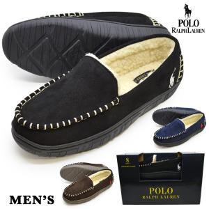 正規品 ポロ ラルフローレン メンズ ルームシューズ 外履き スリッポン モカシン チャーリー2 POLO RALPH LAUREN RFS10762 10763 10766 CHARLIE2｜try-group