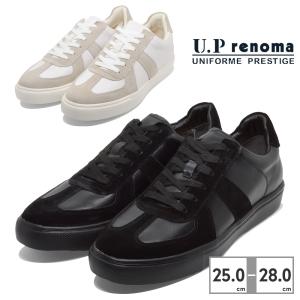 U.P renoma スニーカー メンズ 9032 ユーピーレノマ クラシック レトロ ゆったり幅