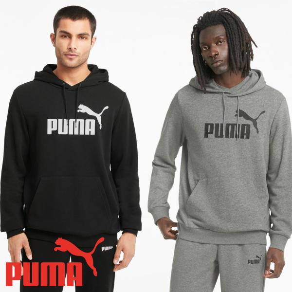 PUMA プーマ ウェア メンズ ESS ビッグロゴ フーディー スウェット 588709 01 0...