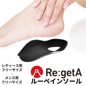 リゲッタ インソール ルーペインソール MTR1 ブラック Re:getA 日本製 負担軽減｜try-group