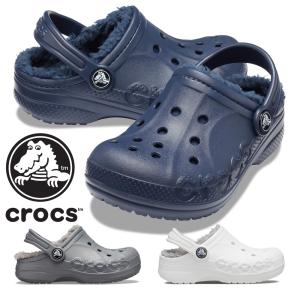 crocs サンダル キッズ バヤ ラインド クロッグ 207500 00Q 11H 463 クロックス 2023秋冬 KIDS' BAYA｜try-group