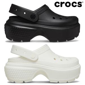 クロックス メンズ レディース ストンプ クロッグ 209347 001 0WV crocs 2024春夏 STOMP CLOG 厚底｜つるや 靴のTSURUYA