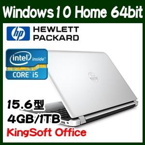 【新品】【office付】 HP ノートパソコン ブリザードホワイト Windows10　64bit HDD1TB メモリ4GB DVDスーパーマルチ P3V72PA-AAAB Pavilion 15-ab200