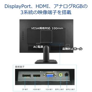 【長期5年保証】液晶モニター 21.5型 HD...の詳細画像1