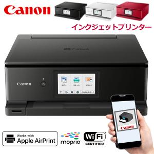 CANON キヤノン インクジェットプリンター A4 スマホ対応 両面プリント コピー カラー L判 プリンター プリンタ  複合機 本体 TS8630 BK TS8630BK ブラック