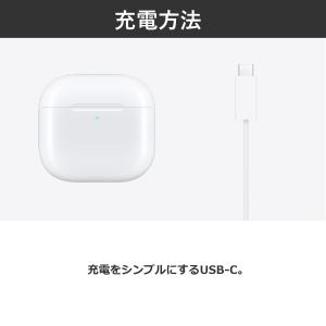 Apple AirPods 4 MXP63J/...の詳細画像4