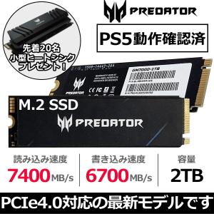 NVMe M.2 Predator PS5動作確認済 先着20名様限定