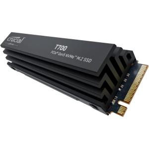 Crucial(クルーシャル) T700 4TB 3D NAND NVMe PCIe5.0 M.2 SSD ヒートシンクモデル 最大12,400MB/秒 CT4000T700SSD5JP
