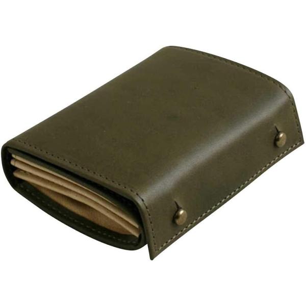 新品 エムピウ m+ コットン 折り財布 二つ折り コンパクト MF2p25 grigio