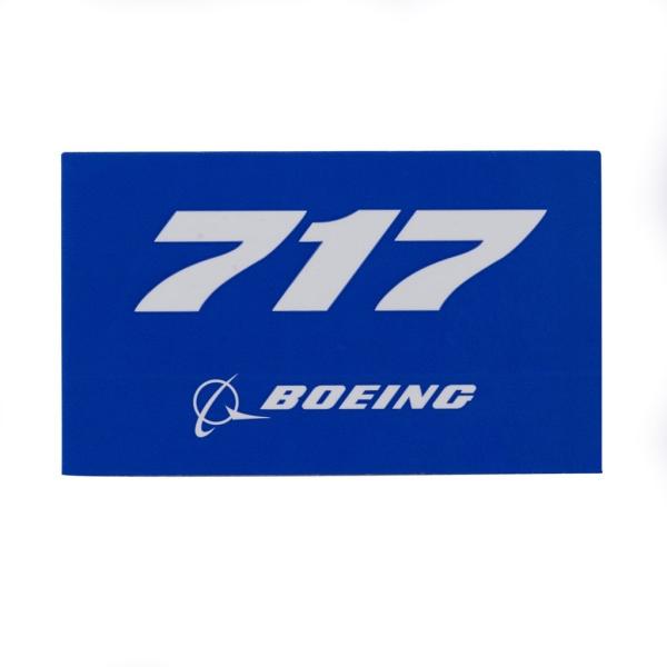 ボーイング 717 ブルーステッカー