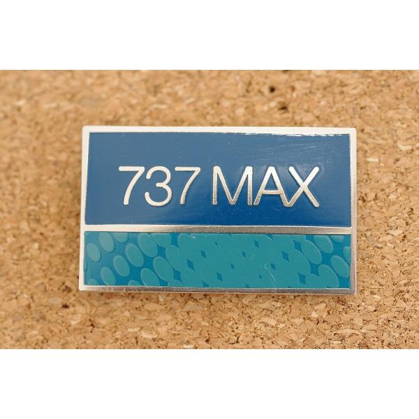 ボーイング 737ＭＡＸ 3Ｄピンバッジ