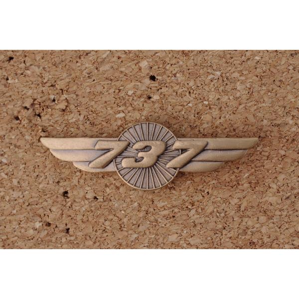 ボーイング 737 ウィングスピンバッジ