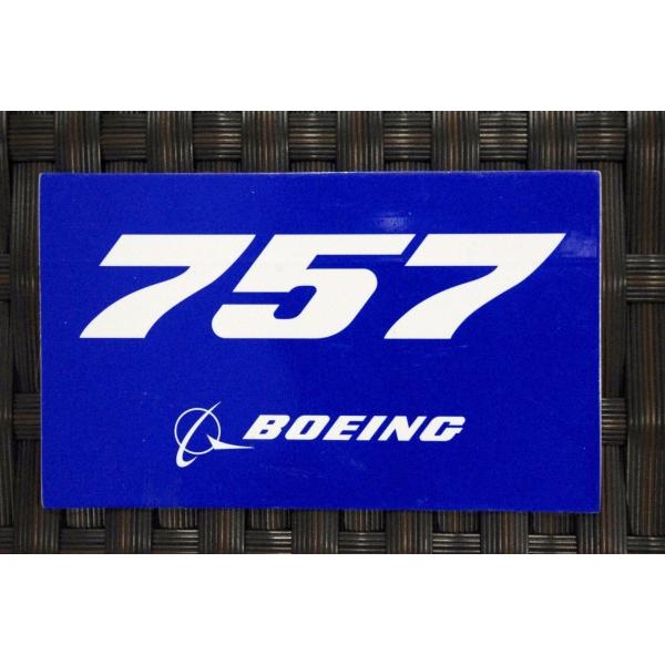 ボーイング 757 ブルーステッカー