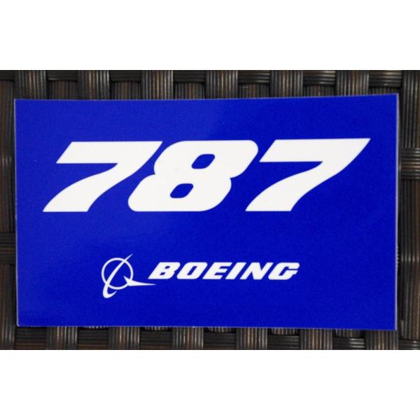 ボーイング 787 ブルーステッカー