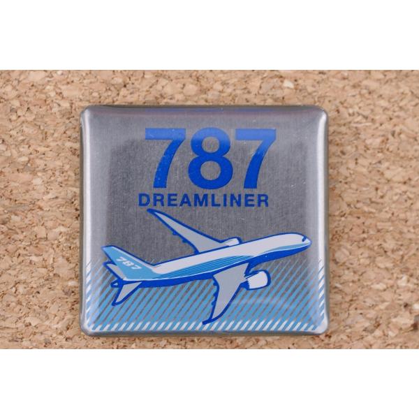 ボーイング 787 プロフィールピンバッジ