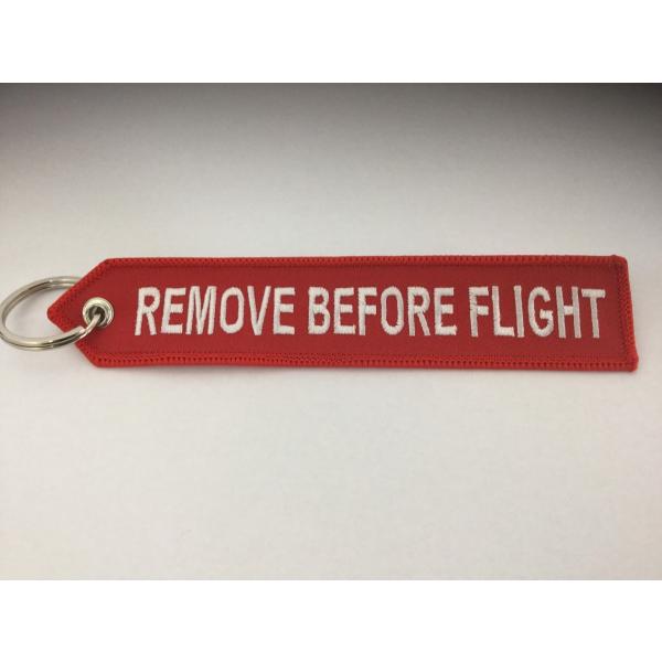 Remove before flight タグ 赤（ヘリコプター）
