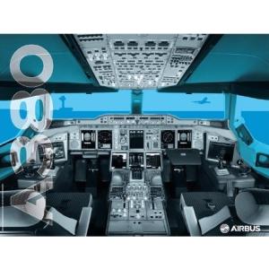 エアバス A380 コックピットポスター