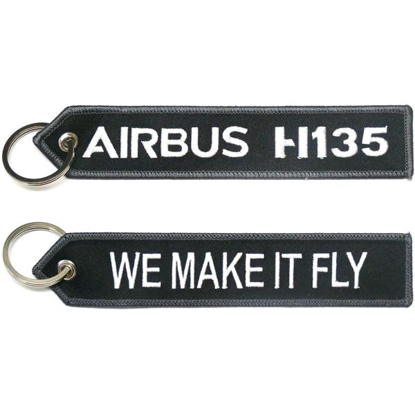 We make it fly タグ（黒） H135