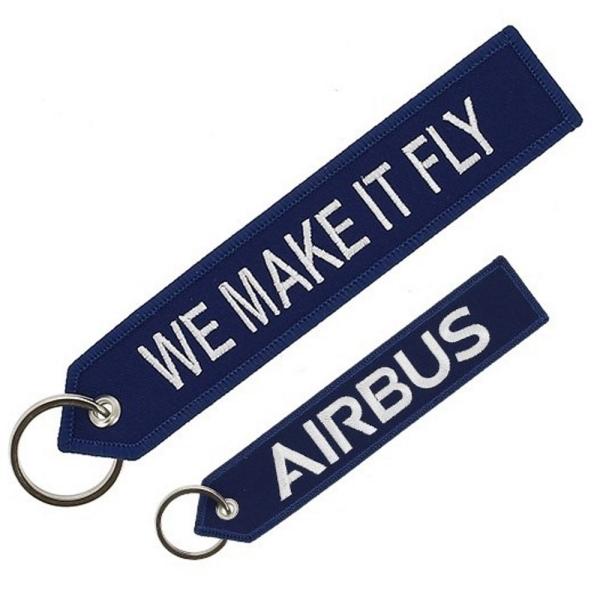 2018 Airbus タグ（青）