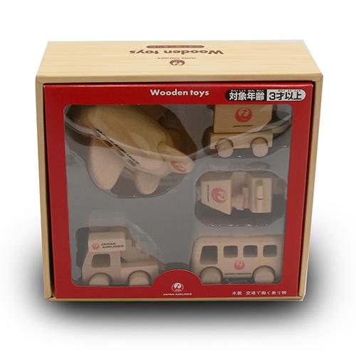 JAL 木製ひこうきセット