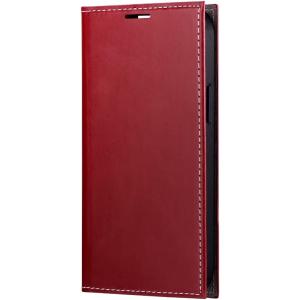 A233816 LP-IL21PRIRD(レッド) iPhone 13 Pro Max用 薄型PUレ...