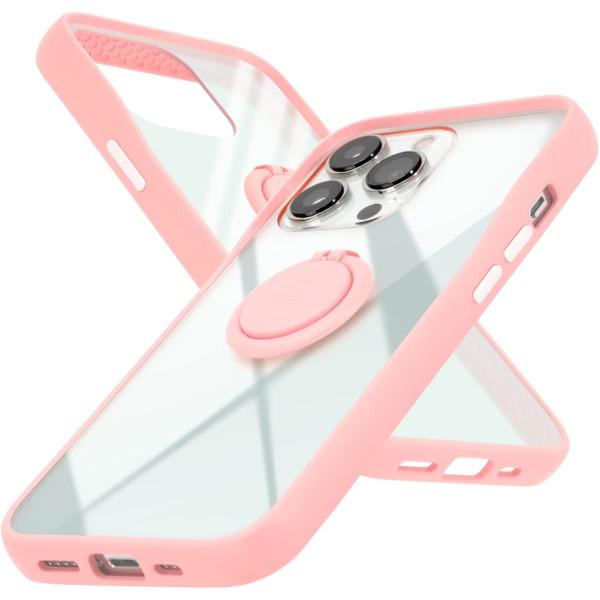 B450340 campino iPhone 13 Pro ケース アンチショック 耐衝撃 フィンガ...