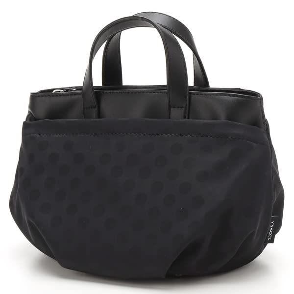 Y'SACCS　[イザック] トートバッグ Polka Dots タックラウンド2WAYミニマムトー...