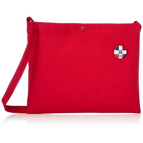 [エフスタイル] サコッシュバッグ 国旗缶バッジ付 サコッシュ