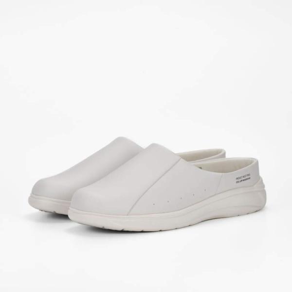 [ムーンスター エイトテンス] コックシューズ ET-P002 ホワイト 25.0 cm 3EMOO...