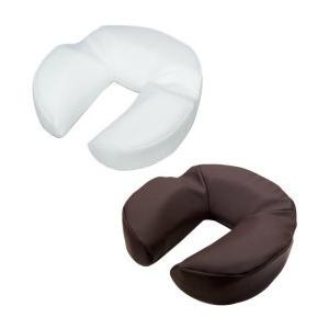 ☆大特価☆ NEW フェイスピロー 顔まくら ホワイト／モカ 送料A ヘッドクッション うつぶせ枕 ...