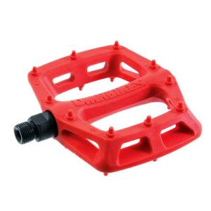 【メーカー純正品】【正規代理店品】DMR ペダル V6 Plastic Pedal Cro-Mo Axle Red｜trycycle