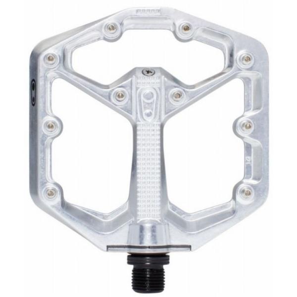 クランクブラザーズ(CRANKBROTHERS)  ペダル スタンプ7スモール ハイポリッシュシルバ...