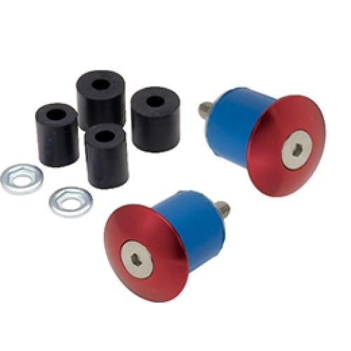 【メーカー純正品】【正規代理店品】GIZA(GP) アルミ エンドプラグ RED「爆買」