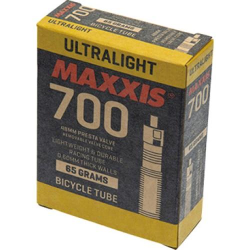 【メーカー純正品】【正規代理店品】MAXXIS(マキシス) チューブ ウルトラライト 仏式 700x...