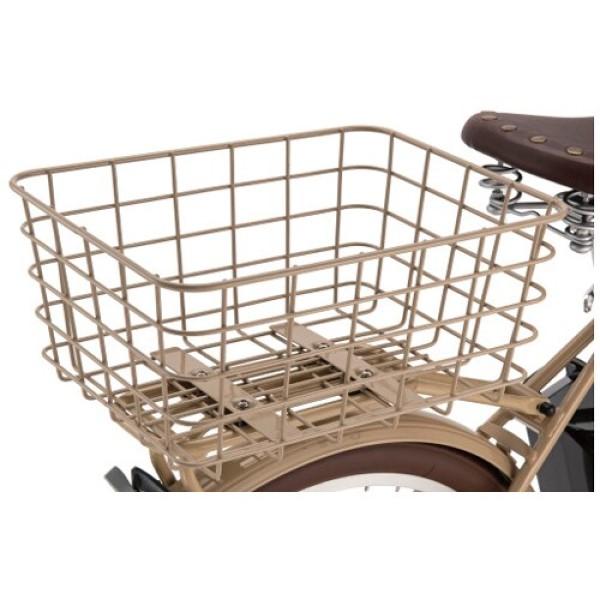 【メーカー純正品】【正規代理店品】ブリヂストン イルミオ用リヤバスケット BE1(ベージュ) RBK...