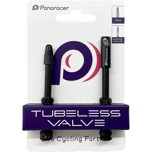 【メーカー純正品】【正規代理店品】Panaracer(パナレーサー) チューブレスバルブ 60mm ...
