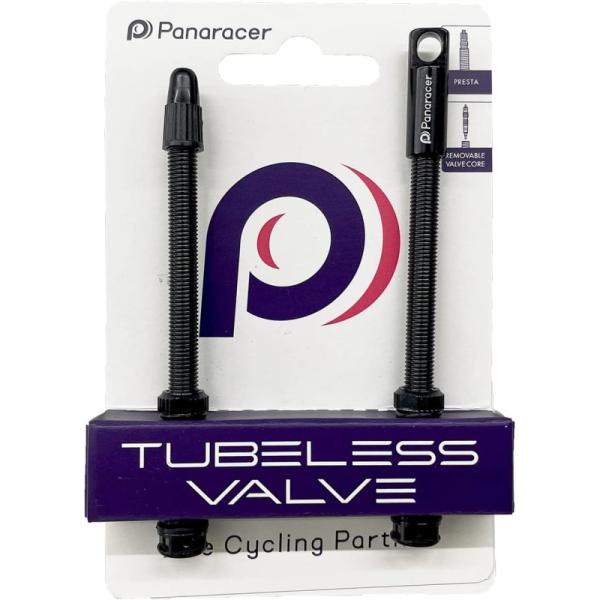 【メーカー純正品】【正規代理店品】Panaracer(パナレーサー) チューブレスバルブ 80mm ...